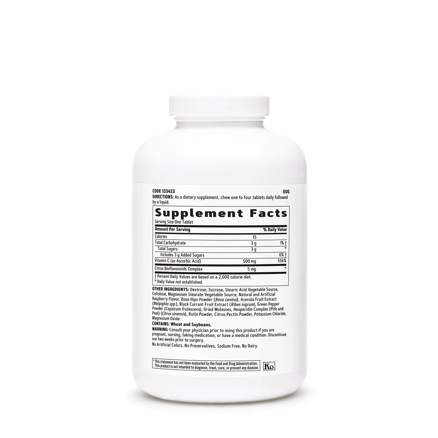 133423 GNC Buy GNC Chewable Vitamin C Tablets 500 mg Mixed Fruit